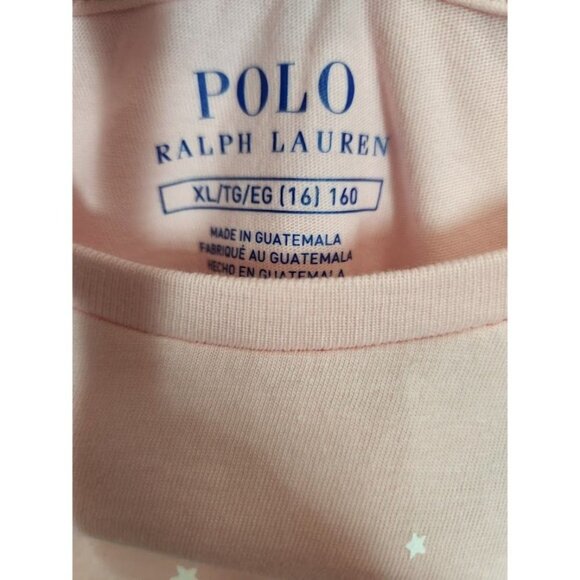 NWT Girls Polo Ralph Lauren Constellation Tee in Print Shop Pink Size XL - Picture 5 of 7